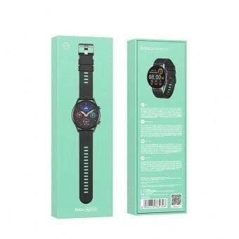 Y7 Smart watch черный hoco от компании ART-DECO МАРКЕТ - магазин товаров для дома - фото 1