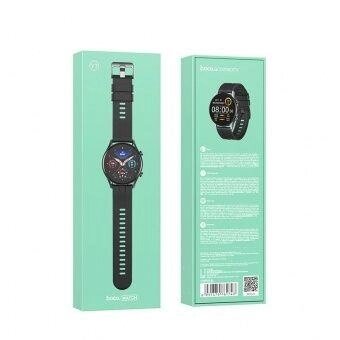 Y7 Smart watch черный hoco от компании Art-deco магазин товаров для дома - фото 1