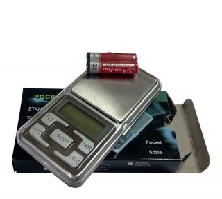 Ювелирные весы с шагом 0.1 до 500 гр. Pocket Scale от компании bel-ok - магазин товаров для дома - фото 1