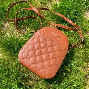 Женская сумочка через плечо BAELLERRY Show You 2501 Светло-коричневая от компании ART-DECO МАРКЕТ - магазин товаров для дома - фото 1