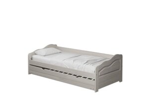 Кровать Дейбед-10 90x200 (белый воск)