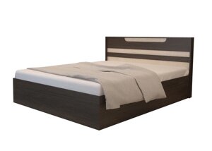 Кровать Юнона Комби 1600 (венге/беленый дуб)