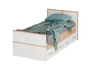 Кровать 0,9 м Сакура (2 варианта цвета) фабрика БТС