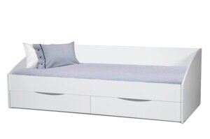 Кровать Фея 3 90х200 симметричная с ящиком фабрика Олмеко (3 варианта цвета)