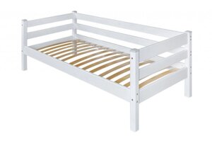 Кровать Соня с задней защитой - вариант 2 (5 вариантов цвета) фабрика МебельГрад