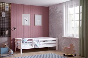 Кровать Соня с защитой по периметру - вариант 3 (2 варианта цвета) фабрика МебельГрад