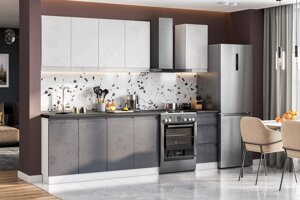 Кухонный гарнитур Вельвет 2,0 м со столешницей SV-мебель