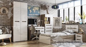 Модульная спальня для подростка Наоми (2 варианта цвета) фабрика БТС