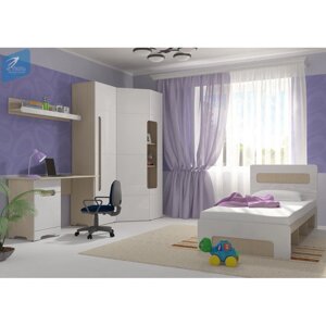 Спальный гарнитур для подростка Палермо 3 Юниор (4 варианта цвета) фабрика Стиль