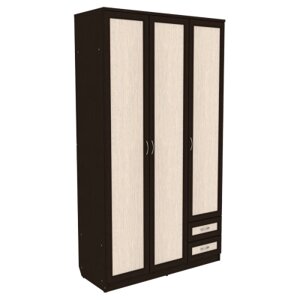 Шкаф для белья со штангой, полками и ящиками арт. 113 система Гарун (6 вариантов цвета)