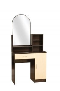Туалетный Столик с зеркалом Надежда-М09 фабрики Олмеко (2 варианта цвета)