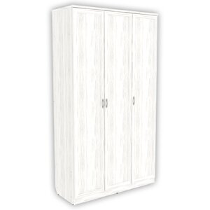 Шкаф для белья 3-х дверный арт. 106 (Арктика) система Гарун