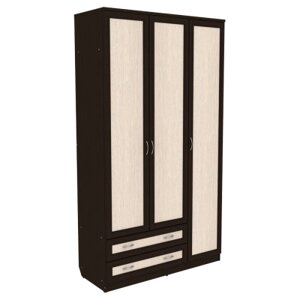 Шкаф для белья 3-х дверный арт. 114 система Гарун (6 вариантов цвета)