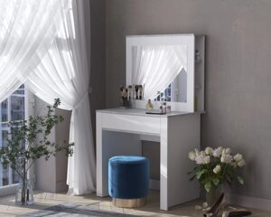 Стол туалетный с зеркалом Quartz QZ-СТ1 фабрика Интерлиния- 2 варианта цвета