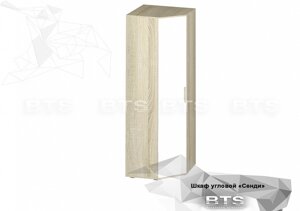 Угловой шкаф ШК-01 Сенди (дуб сонома/белый) фабрика БТС