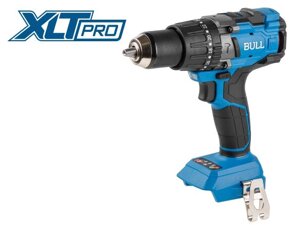 Аккум. дрель-шуруповерт BULL SR 1805 в кор. xltpro SOLO бесщет., 18 в, 120 н*м, бзп (мет.) 13 мм