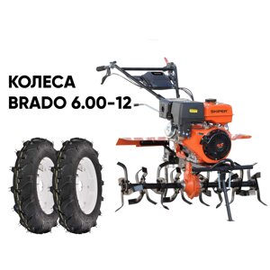 Мотоблок skiper SP-1000S + колеса BRADO 6.00-12