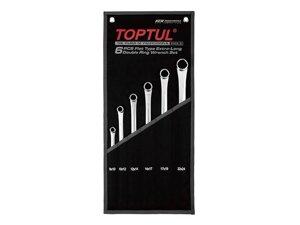 Набор ключей накидн. 8-24мм EXTRA LONG 6шт toptul