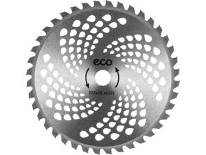 Нож для мотокосы 40 зуб. 255х1.3х25.4 мм ECO (без коробки) (твердоспл.)