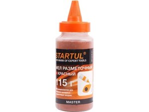 Мел разметочный красный 115г STARTUL MASTER (ST1215-01) (порошок меловой) в Могилевской области от компании ИнструментМастер - Магазин строительной и садовой техники