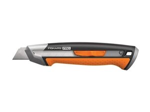 Нож с выдвижным, сменным лезвием18мм CarbonMax FISKARS в Могилевской области от компании ИнструментМастер - Магазин строительной и садовой техники