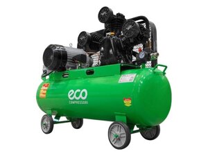 Компрессор ECO AE-1005-2 ременной (580 л/мин, 8 атм, ременной, масляный, ресив. 100 л, 380 В, 3.00 кВт)