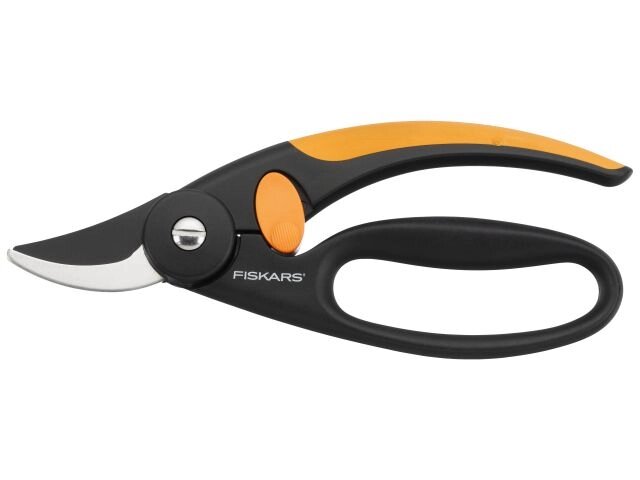 Секатор плоскостной FISKARS Fingerloop с петлёй для пальцев (111440) от компании ИнструментМастер - Магазин строительной и садовой техники - фото 1