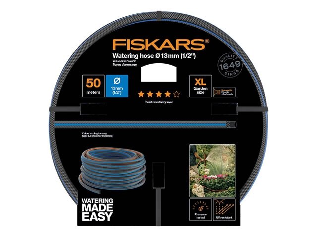 Шланг поливочный 1/2" 50м FISKARS Q4 от компании ИнструментМастер - Магазин строительной и садовой техники - фото 1