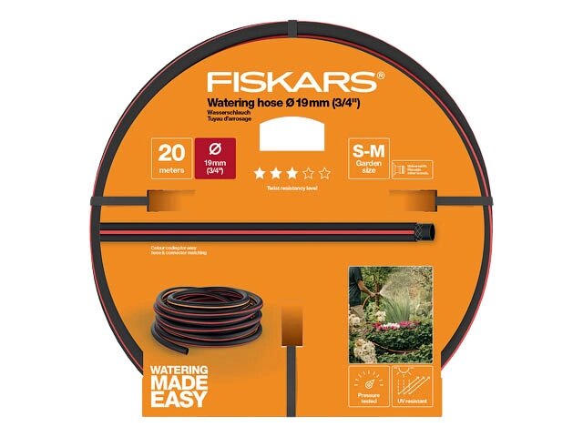 Шланг поливочный 3/4" 20м FISKARS Q3 от компании ИнструментМастер - Магазин строительной и садовой техники - фото 1