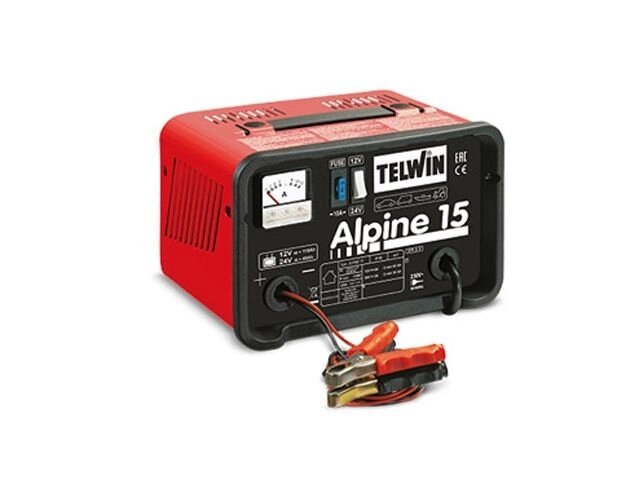 Зарядное устройство TELWIN ALPINE 15 (12В/24В) (807544) от компании ИнструментМастер - Магазин строительной и садовой техники - фото 1