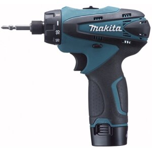 Аккум. шуруповерт MAKITA DF 030 DWE в чем. (10.8 В, 2 акк., 1.3 А/ч Li-Ion, 2 скор., 24 Нм, шурупы до 7 мм)