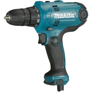 Дрель-шуруповерт MAKITA DF 0300 в кор. набор бит (11 шт.) (320.0 В, 2 скор., 56 Нм, 1500/450 об/мин)