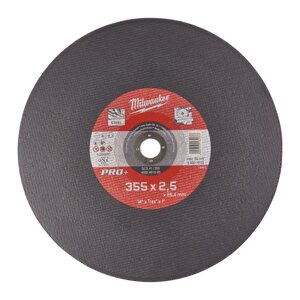 Отрезной диск по металлу 355х2,5х25.4 Milwaukee SC41 4932451505