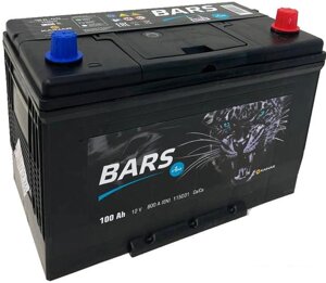 Автомобильный аккумулятор BARS Asia 100 JR+100 А·ч)