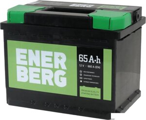 Автомобильный аккумулятор Enerberg 65 R+65 А·ч)