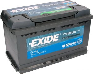 Автомобильный аккумулятор Exide Premium EA900 (90 А·ч)