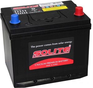 Автомобильный аккумулятор Solite 550A 75D23L B/H (65 А·ч)