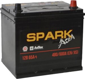 Автомобильный аккумулятор Spark Asia 480/600A EN/JIS L+ SPAA65-3-L (65 А·ч)