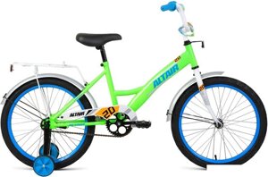 Детский велосипед Altair Kids 20 2022 (ярко-зеленый/синий)