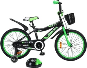 Детский велосипед Delta 1605 (зеленый)