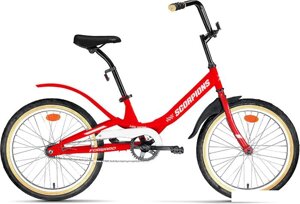 Детский велосипед Forward Scorpions 20 1.0 2022 (красный/белый)