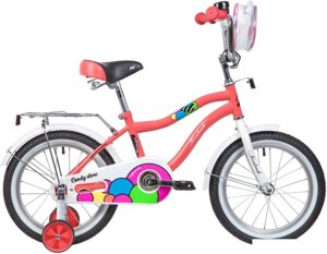 Детский велосипед Novatrack Candy 16 2023 165CANDY. CRL23 (розовый)