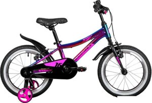 Детский велосипед Novatrack Katrina V 16 2022 167AKATRINA1V. GVL22 (фиолетовый)