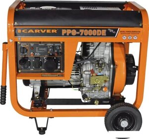 Дизельный генератор Carver PPG-7000DE