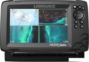 Эхолот-картплоттер Lowrance Hook Reveal 7 Tripleshot