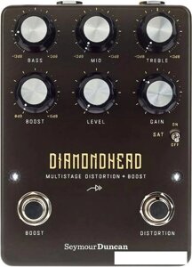 Гитарная педаль Seymour Duncan Diamondhead Distortion + Boost Pedal 11900-016