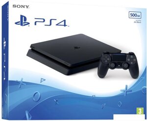 Игровая приставка Sony PlayStation 4 Slim 500GB (черный)