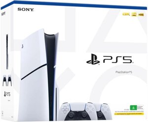 Игровая приставка Sony PlayStation 5 Slim (2 геймпада)