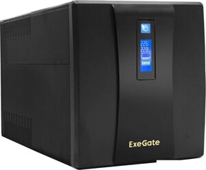 Источник бесперебойного питания ExeGate SpecialPro Smart LLB-1200. LCD. AVR. 4SH. USB EP285494RUS