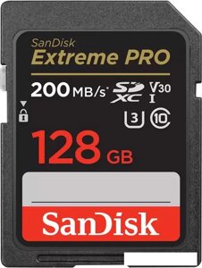 Карта памяти sandisk extreme PRO SDXC sdsdxxd-128G-GN4in 128GB
